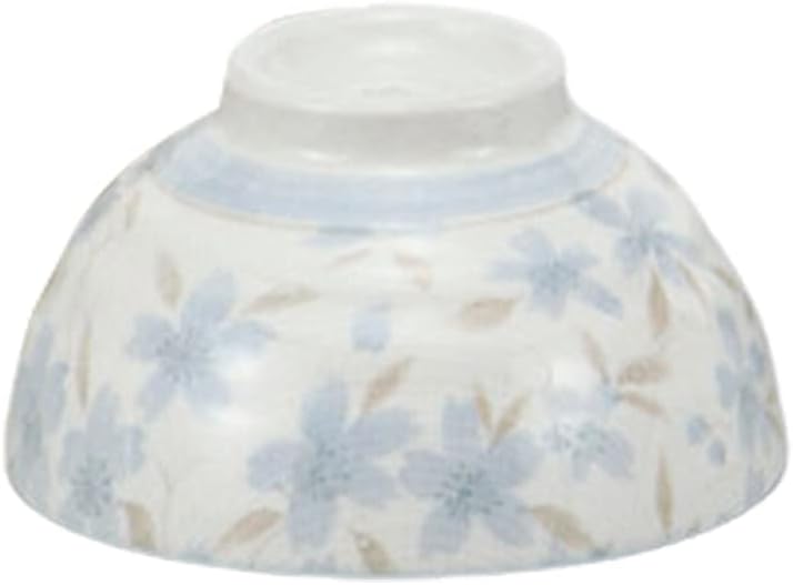 山下工芸(Yamasita Craft) Yamashita Kogei 752977082 Rice Bowl, Cloth Cherry Blossom, Blue Taihei 4.6 x 2.6 inches (11.8 x 6.5 cm)