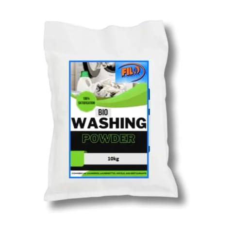 Bio Washing Powder 10kg Over 500 Washes Sack Biological Big Value Pack Cover