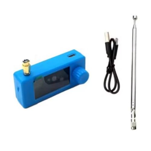 Jnchdghwa Mini Radio SI4732 LSB USB Am FM con Pantalla de 1,9 Pulgadas y Receptor de Radio de Corta SI4732 con Antena Telescópica