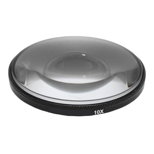 PUSOKEI Lente Macro para Cámara de Acción Ampliación 10X, Revestimiento de Alta Definición, Liviano con Estuche de Almacenamiento, Fácil de Instalar para Fotografías con Textura Rica