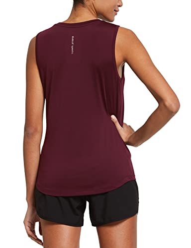 Image of baleaf Women's Workout Tank Tops Sleeveless Quick Dry Running Shirts Lightweight Loose Fit for Yoga Athletic Gym