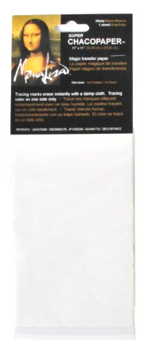 Speedball Mona Lisa 17 1/2-Inch-by-11 3/4-Inch Chacopaper, White