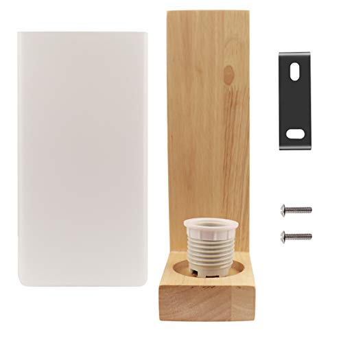 Lampada da parete in legno scandinavo Lampada da