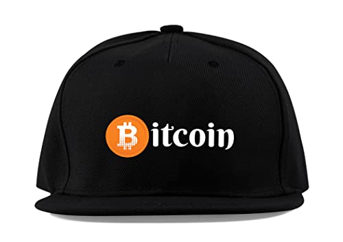 Casquette de baseball BTC en coton noir, le cadeau crypto idéal