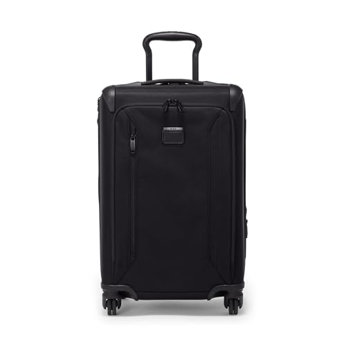 TUMI - Aerotour 4 Wheel Expandable Luggage - Men's and Women's Lightweight Business and Leisure Travel Suitcase - 21.75' International Expandable Carry-On, Black