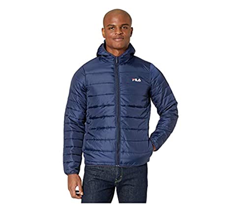 Fila Pavo Quilted Jacket veste doudoune noire matelassée homme coupe-vent