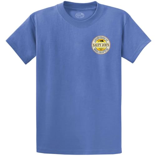 SALTY JOES Men's Vintage Logo Heavyweight Tees2