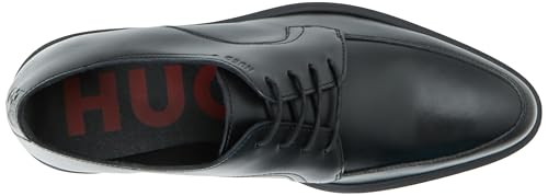 Image of HUGO Men's Modern Derby, Black, 6