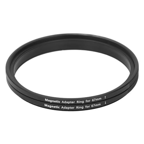 Anillo Adaptador de Filtro de 67 a 67 Mm, Anillo Adaptador de Filtro de Rosca Magnética de Liberación Rápida, Accesorio de Fotografía con Roscas Estándar, Convertidor de Filtro