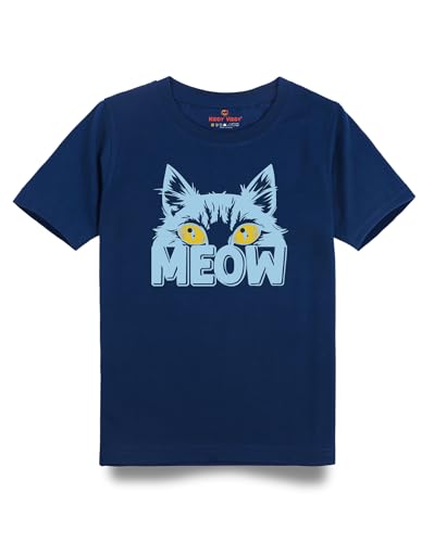 Image of Boy Tshirt Half Sleeve Printed t-Shirt for Boys Casula Half Sleeve Round Neck t Shirt for Kids Male Unisex Tshirts for Kid