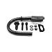 Superior Parts M745RB Spring Loaded Rafter Round "U" Hook - Black