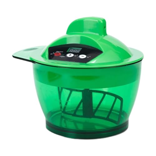 Mélangeur automatique couleur cheveux électrique pour coiffure à la maison avec câble USB vert
