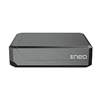 Argon NEO Raspberry Pi 4 Gehäuse | entworfen für GPIO und PoE Zugriff, Lüfter, Kamera und LCD-Display | Alle Aluminium-Kühlkörpergehäuse