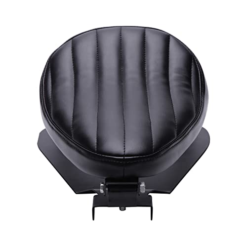 Image of DREAMIZER Motorcycle Seat Cushion Driver Solo Seats with Spring Bracket PU Leather Compatible with Harley Honda Yamaha Kawasaki Sportster Iron 883 1200 Chopper Bobber Cafe Racer