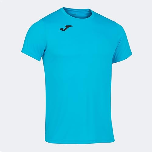 Joma Hombre Camiseta de Running, Turquesa (Turquesa Fluor), M