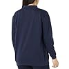 AmeriMark-Womens-Fleece-Cardigan-Sweater-Lightweight-Soft-Long-Sleeve-Jacket AmeriMark Women Fleece Snap Button Cardigan Sweatshirt Coat – Ladies Soft Lightweight Warm Long Sleeve Jacket with Pockets