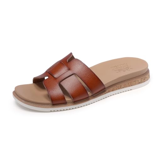 Image of Skechers Womens Desert Kiss Low - Peak Look | Casual sandal, Skechers Plush Foam cushioned comfort footbed, Vegan leather strap upper, flexible outsole