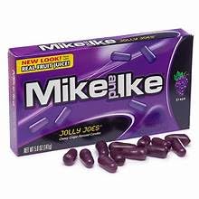 Mike & Ike Pack de 3 caramelos sabor uva 4.25 oz miniatura 5