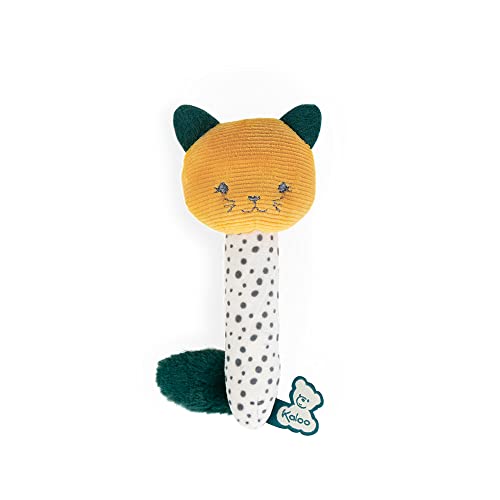 Kaloo - Stimuli - Ma Maracas Toute Douce - Hochet Bébé - Jouet Musical - Jouet d'Eveil Préhension Fine et Coordination Main-Œil - 14 cm- dès la Naissance, K971603 Cover