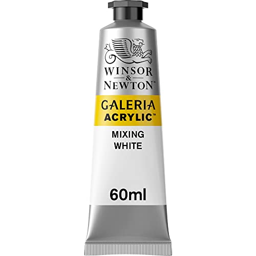 Image of Winsor & Newton Galeria Acrylic Paint Tube-Mixing White (60ml)