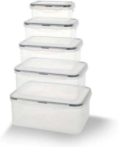 PRUTA contenitore con coperchio, blu, 0.6 l - Italia