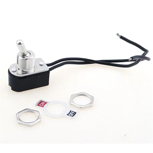 Interruptor de palanca precableado para reparar equipos eléctricos dañados de CA 250V 6