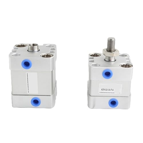 Vérin compact ADN-32-25-APA à amortissement auto-ajusté pour lignes de montage
