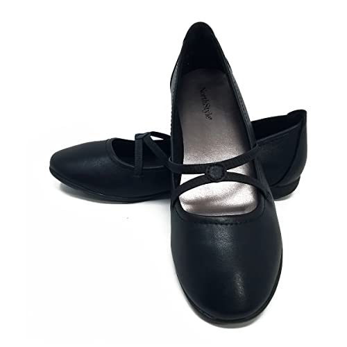 SAGEFINDS Crisscross Flats for Women| Slip-On Ballet Shoes | Flexible Nonskid Sole | Comfortable Rounded Toe