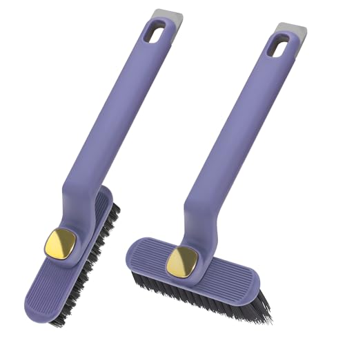 Image of 2 pcs Multi-Function Rotating Crevice Cleaning Brush, Rotating with No Dead Corners Cleaning Brush, Bathroom Crevice Cleaner, Thin Cleaning Brush for Tight Spaces