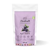 Ckrushed Açaí Pulver 100g - Gefriergetrocknetes Superfood - Reich an Antioxidantien & Omega-3 - Für Smoothies, Bowls & DIY Hautpflege - Vegan