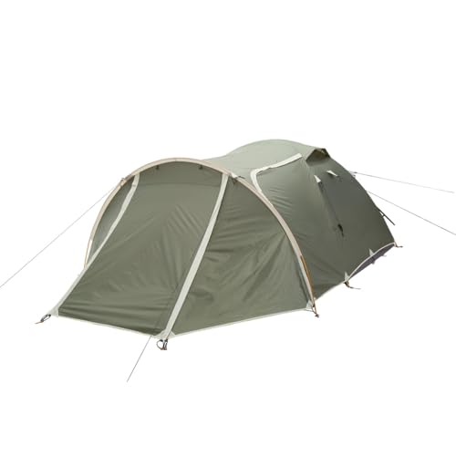 Carpa de camping para 2 personas, color gris miniatura 3