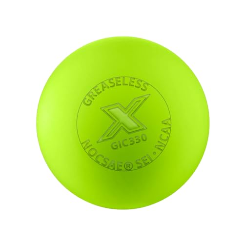 PEARL X Greaseless Lacrosse Balls by Guardian Innovations 100 Pack Optic Yellow - Official Ball of the PLL WLL NCAA Lacrosse Championships and the MCLA