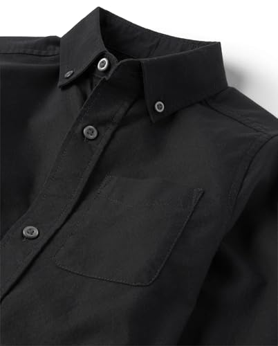 Image of The Children's Place Boys Long Sleeve Oxford Button Down Shirt