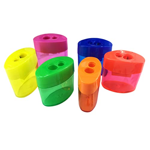 Operitacx 12 Piezas Sacapuntas Creativo Sacapuntas Para Sacapuntas De Agujeros