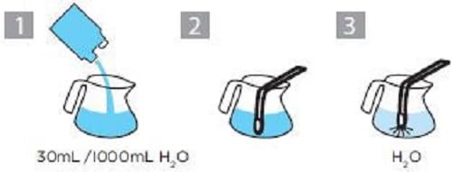 Jurassic Retail Commercial Grade Liquid Milk Froth Residue Cleaner Detergent Steam Wand & Milk Frother Cleaner 1 Litre Dispensing Bottle (1000ml) - Image 3