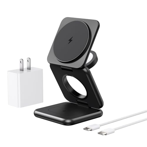 Cargador 3 en 1 Alilong soporte de carga rápida inalámbrica multidispositivo