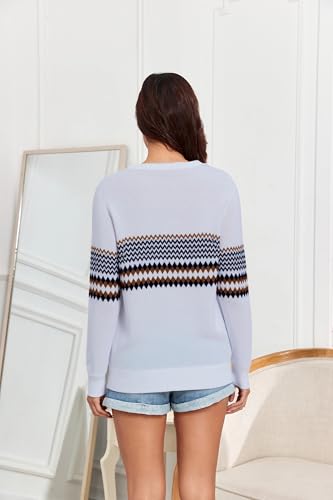 Image of Women's Lightweight Button Down Cardigan Sweaters Long Sleeve Classic V Neck Knit Soft Shrugs with Pocket
