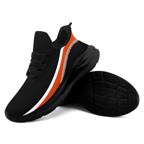 Custom Baseball Shoes for Women Men Personalize Running Sneakers Breathable Cushion Walking Trainers Lightweight Tennis Shoes4