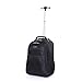Price comparison product image Karabar Overnight Wheeled Cabin Hand Luggage Laptop Backpack Bag 55 cm 1.95 kg 35 litres 2 Wheels, Aragon Black