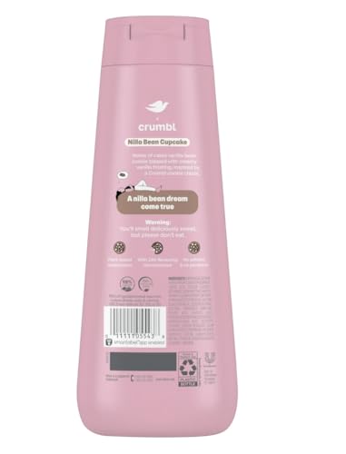 Dove x Crumbl Moisturizing Liquid Body Wash | Nilla Bean Cupcake | 20oz Wash