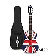 Comes with Gig Bag, Tuner and Strings Perfect for Young Beginners Quality Nylon Strings Linden Laminated Body with an Ebonized Maple Neck Great Quality at a Superb Price