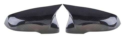 アミラーア 用 X1 F48 X2 F39 Z4 G29 1 2シリーズ F45 F46 F52 F40 LHD サイドウィングミラーカバー リアビュー カーアクセサリー(Carbon Fiber Pattern)