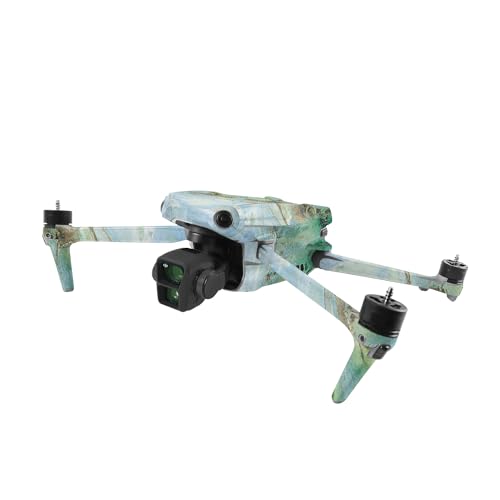 Image of MightySkins Glossy Glitter Skin Compatible with DJI Air 3 - Green Shell | Protective, Durable High-Gloss Glitter Finish | Easy to Apply