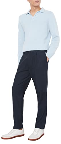 Vince Men's Lyocell Linen Pleated Pant2