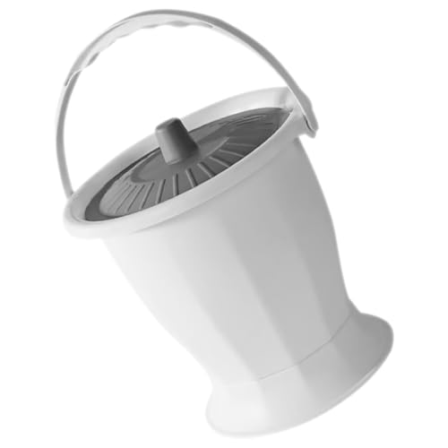 OHPHCALL 大人用ポータブルトイレ 便器蓋 プラスチック製 トイレトレーニング用小便器 高齢者用小便器 コンパクト 洗いやすい