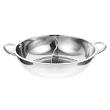 Photo Gallery valiclud pentola hot pot acciaio con divisore scomparto per due gusti leggera e facile da pulire adatta cucina induzione e uso Photo Gallery valiclud pentola hot pot acciaio con divisore scomparto per due gusti leggera e facile da pulire adatta cucina induzione e uso