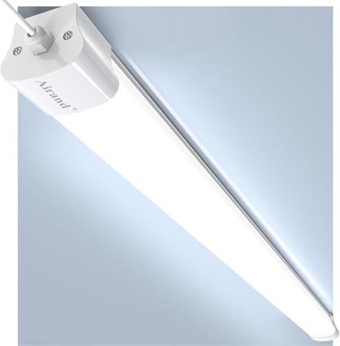 LED Feuchtraumleuchte 157,5 cm LED Röhre Garage Werkstattleuchte kaltweiß LED Wannenleuchte 22 Watt, 1xT8 2000lm 6000K, 6er Set