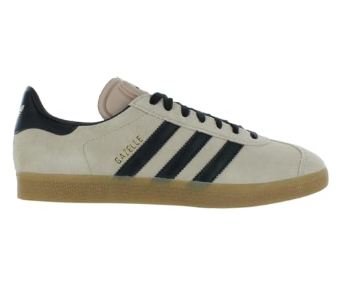 Adidas Gazelle Mens Shoes Size 8.5, Color: Grey/Black/Brown-Beige