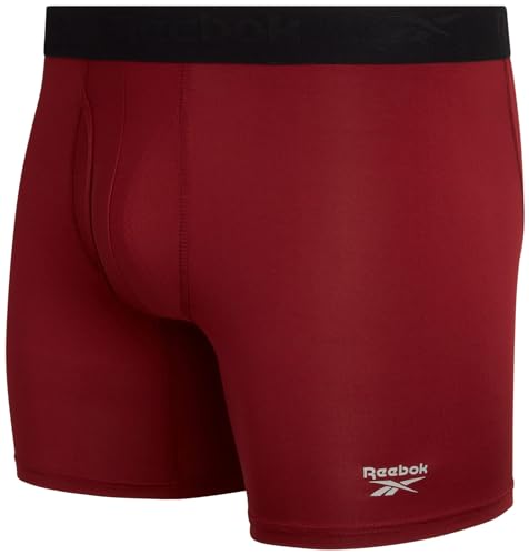 Reebok Mens Boxer Briefs - 8 Pack Performance Mens Underwear Boxer Briefs with Fly Pouch - Underwear for Men Pack (S-XL)4