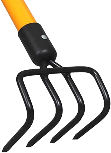 Ashman Garden Cultivator (6 Pack)– Sturdy Hand Tiller/Cultivator – Heavy Duty Blade for Digging, Loosening Soil and Weeding – Rubber Grip Handle for a Strong Hold – Rust Resistant.